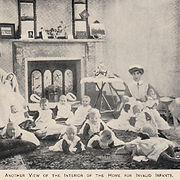 Another view of the interior of the Home for Invalid Infants